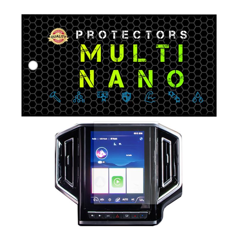 محافظ صفحه نمایش آنتی رفلکس مانیتور خودرو مولتی نانو مدل x s1m مناسب برای خودرو کی ام سی t9