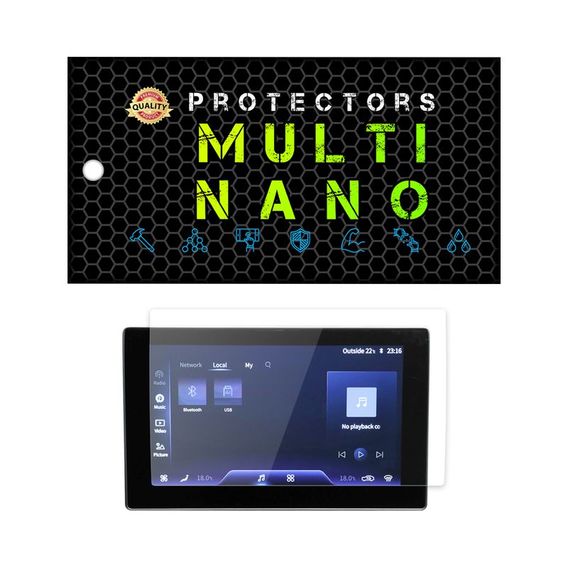 محافظ صفحه نمایش خودرو مولتی نانو مدل x s1n مناسب برای هونگچی e qm5 hybrid