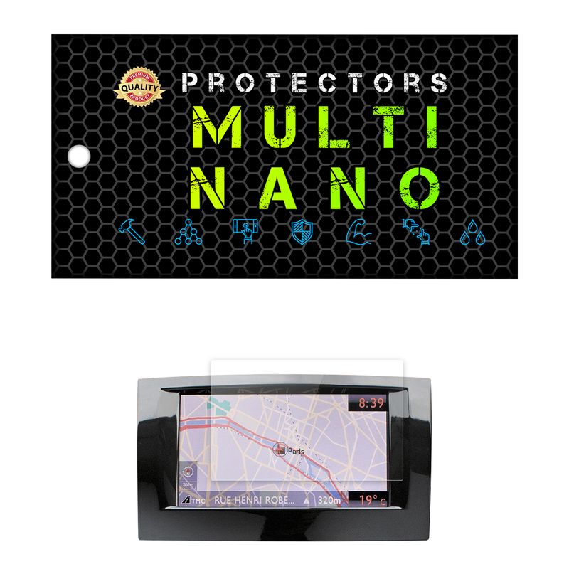 محافظ صفحه نمایش خودرو مولتی نانو مدل x s1n مناسب برای پژو 407
