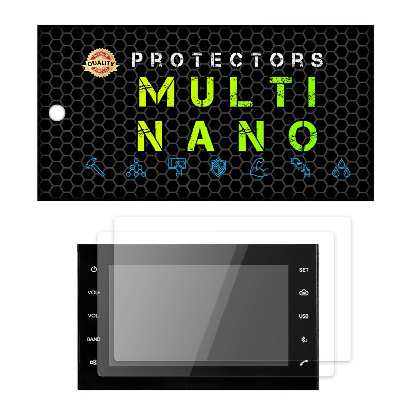 محافظ صفحه نمایش خودرو مولتی نانو مدل x s2n مناسب برای ام وی ام x22 بسته دو عددی