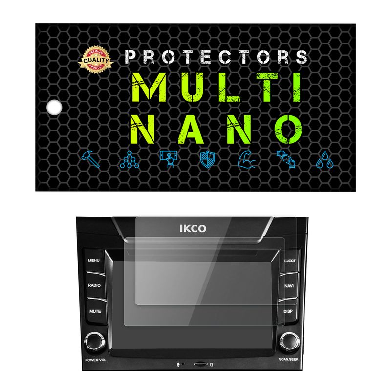 محافظ صفحه نمایش خودرو مولتی نانو مدل x s2n مناسب برای ایران خودرو dena plus بسته دو عددی