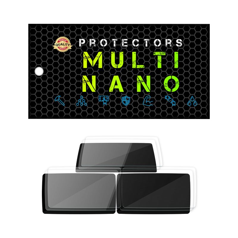 محافظ صفحه نمایش مانیتور خودرو مولتی نانو مدل x s2n مناسب برای بی ام و 530i بسته دو عددی حاوی 6 تکه