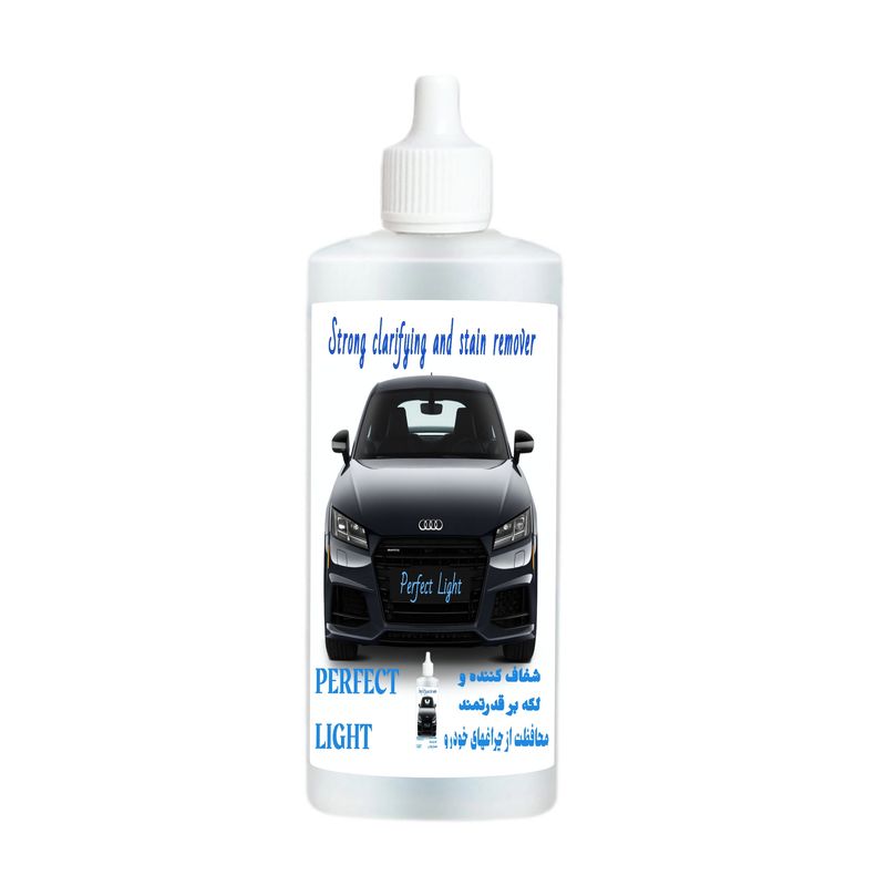 محلول شفاف ساز چراغ خودرو مدل perfect light حجم 120 میلی لیتر