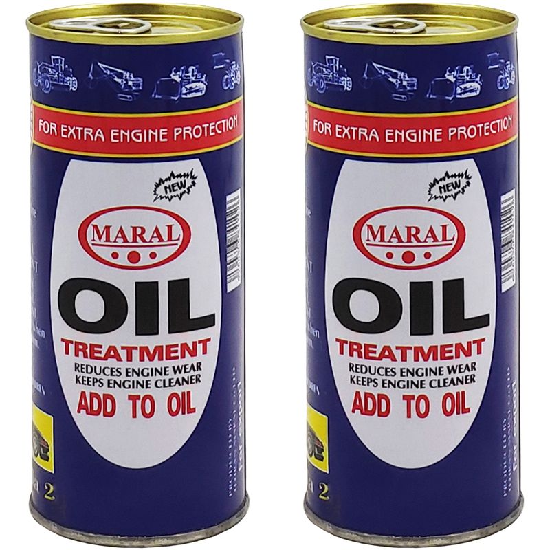 مکمل روغن موتور خودرو مارال مدل mol3 حجم 450 میلی لیتر بسته 2 عددی