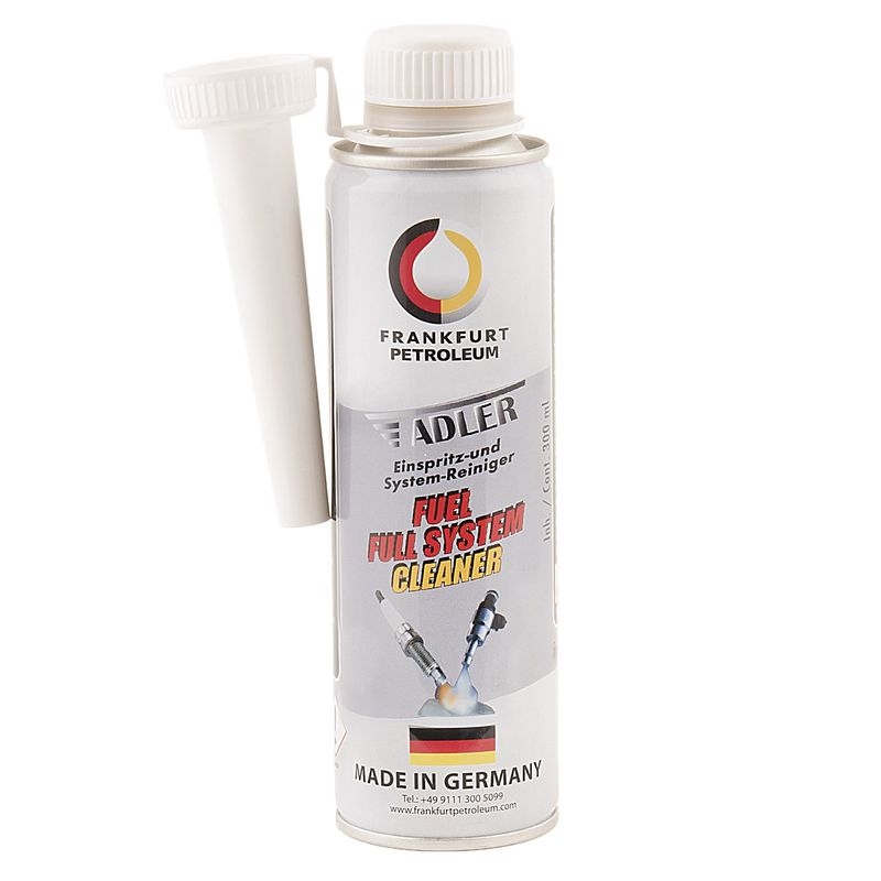 مکمل سوخت خودرو ادلر مدل fuel full system cleaner حجم 300 میلی لیتر