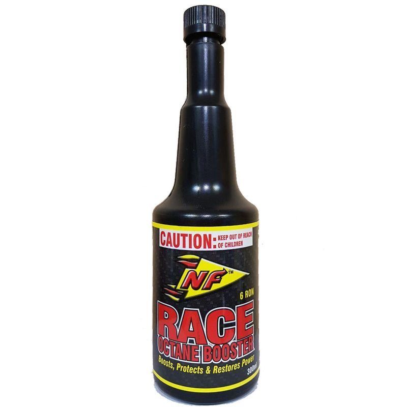 مکمل سوخت خودرو ان اف مدل race حجم 300 میلی لیتر