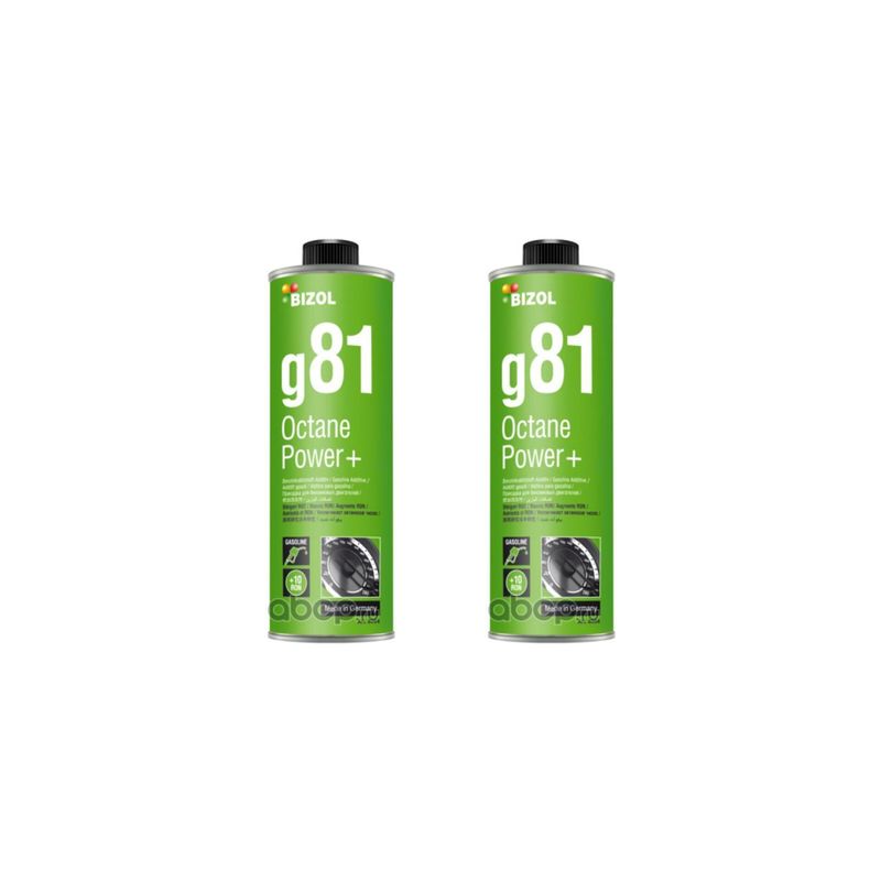 مکمل سوخت خودرو بیزول مدل g81 حجم 250 میلی‌ لیتر بسته دو عددی