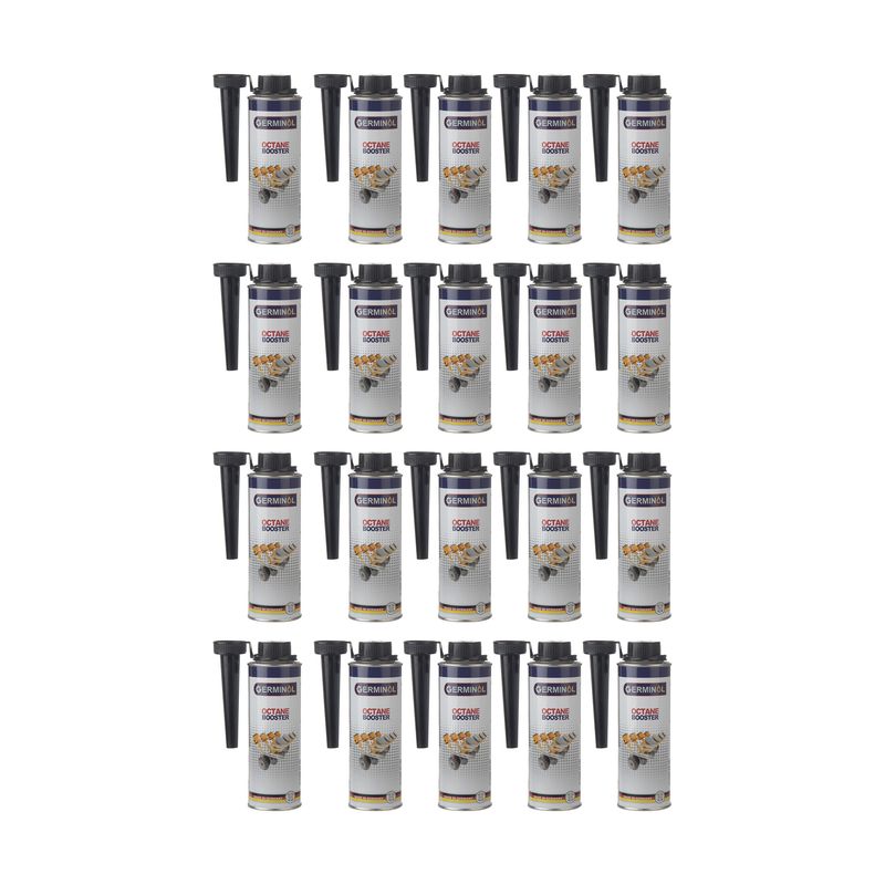 مکمل سوخت خودرو جرمینول کد 001 حجم 250 میلی لیتر بسته 20 عددی