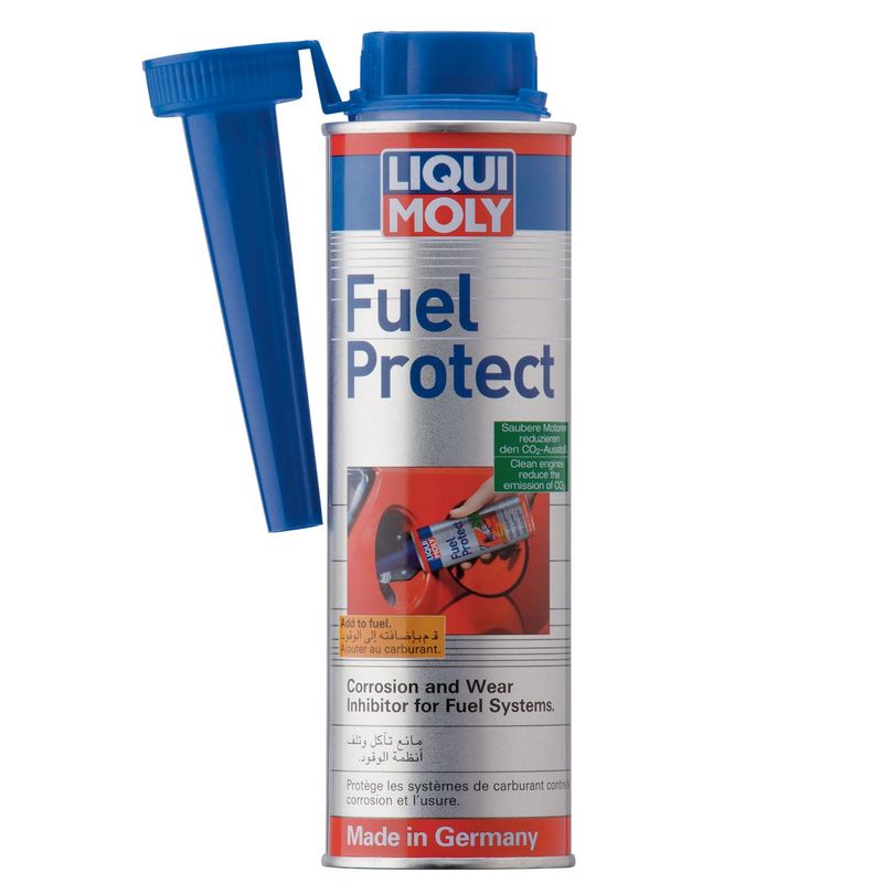 مکمل سوخت خودرو لیکومولی مدل fuel protect حجم 300 میلی لیتر