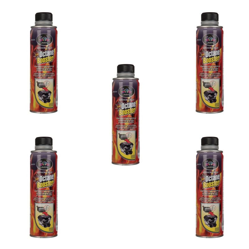 مکمل سوخت خودرو مارپا مدل m4438 حجم 300 میلی لیتر بسته 5 عددی
