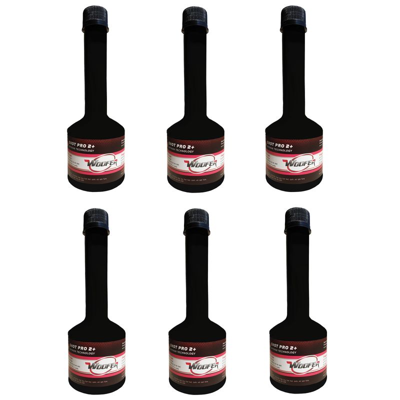 مکمل سوخت خودرو ووفر کد 2 حجم 250 میلی لیتر بسته 6 عددی