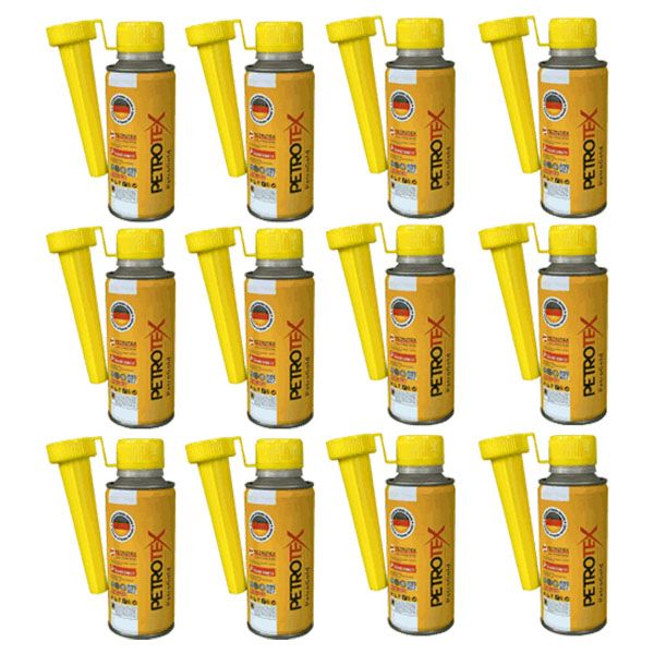 مکمل سوخت خودرو پتروتکس مدل petro gold حجم 150 میلی لیتر بسته 12 عددی