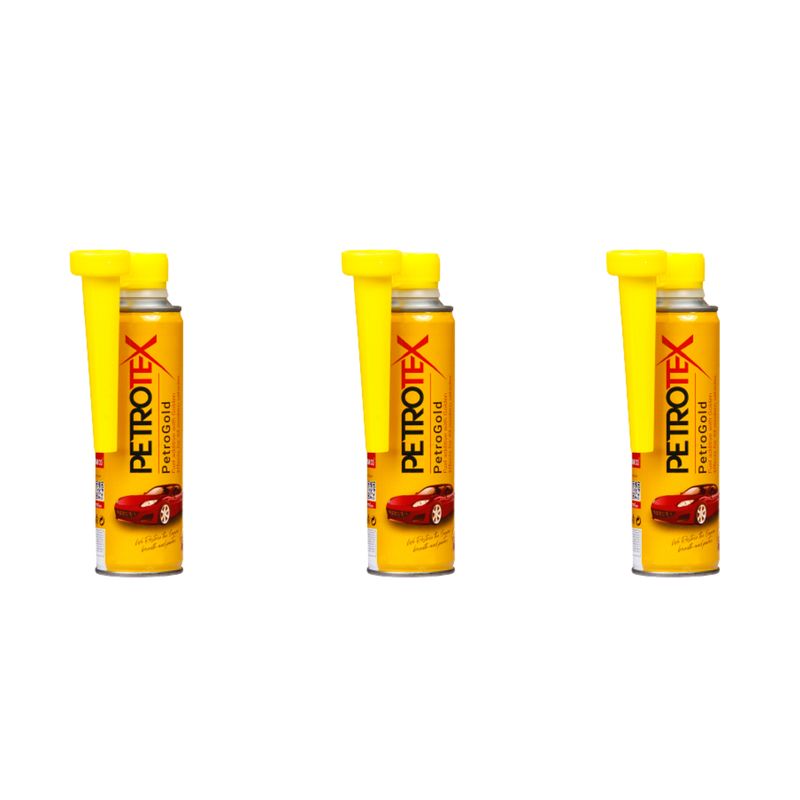 مکمل سوخت پتروتکس مدل petrogold حجم 300 میلی لیتر بسته 3 عددی