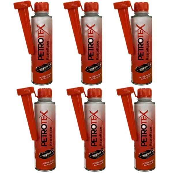مکمل سوخت پتروتکس مدل petrorace حجم 300 میلی لیتر بسته شش عددی