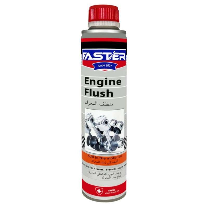 مکمل موتورشوی فستر مدل engin flush کد 84 حجم 400 میلی لیتر