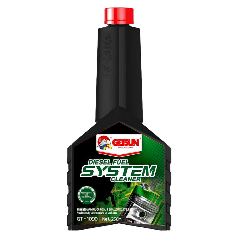 مکمل پاک کننده سیستم دیزل گتسان مدل gt 1090 حجم 250 میلی لیتر