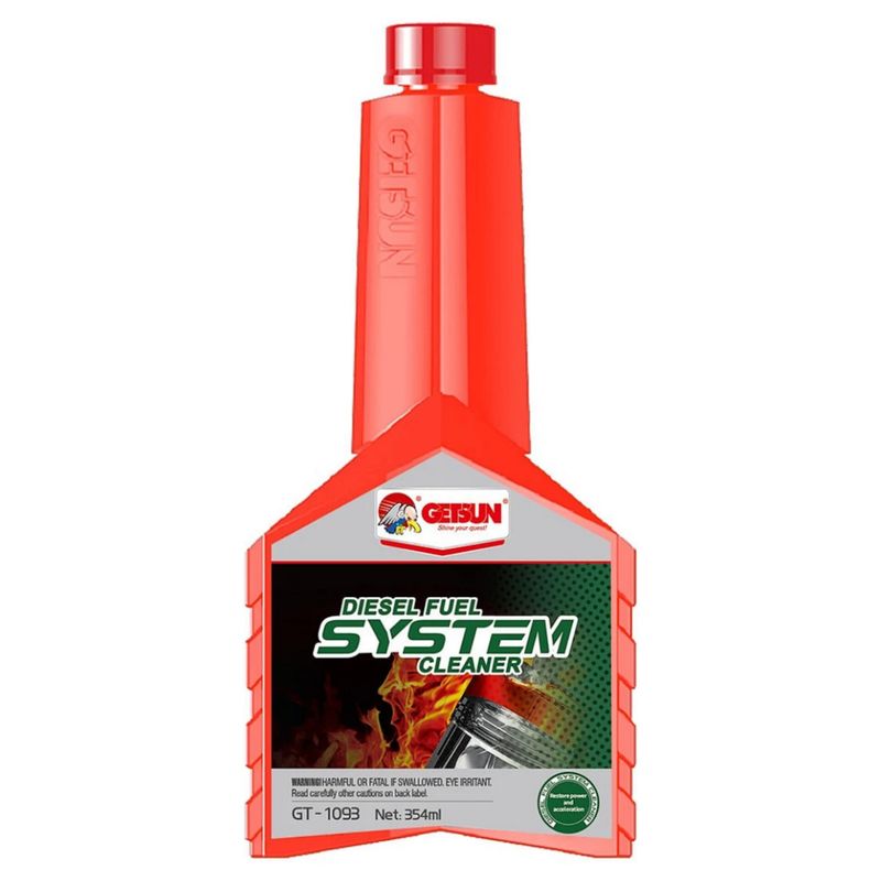 مکمل پاک کننده سیستم سوخت دیزل گتسان مدل gt 1 093 حجم 354 میلی‌لیتر
