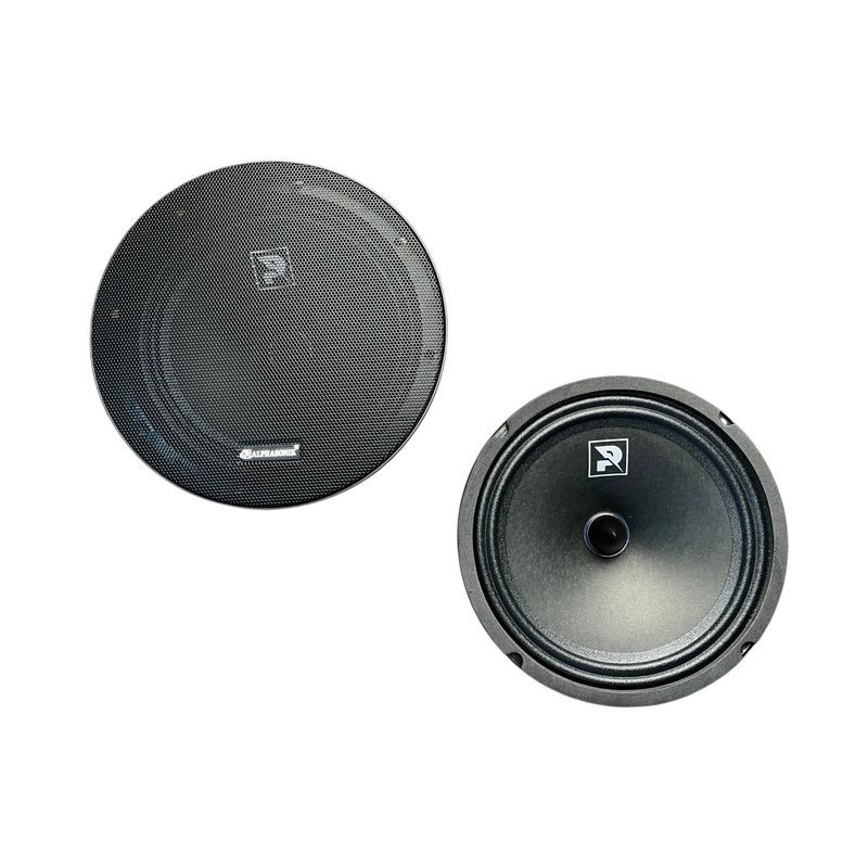 میدرنج پشت خودرو آلفاسونیک مدل psw 711 سایز 8 اینچ بسته 2 عددی