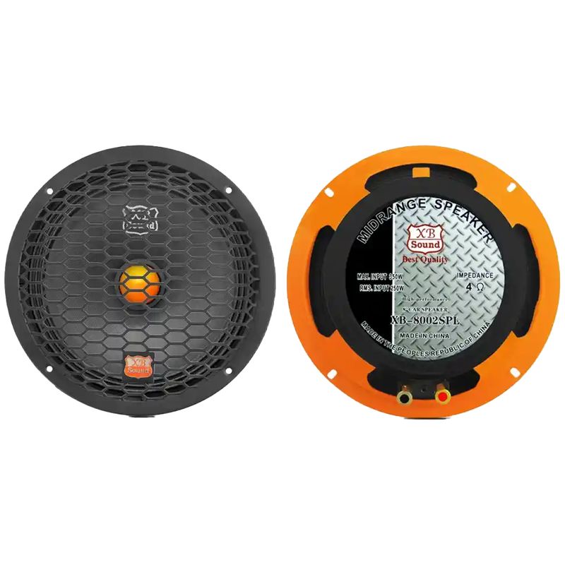 میدرنج پشت خودرو ایکس بی ساند مدل xb 8002 spl سایز 8 اینچ بسته دو عددی