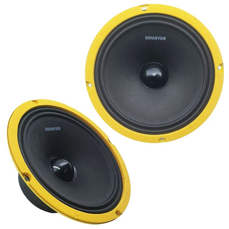 میدرنج پشت خودرو سونیر مدل gs 820 y سایز 8 اینچ بسته دو عددی