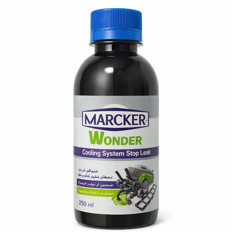 نشت‌گیر رادیاتور خودرو مارکر مدل abiwonder حجم 250 میلی‌لیتر