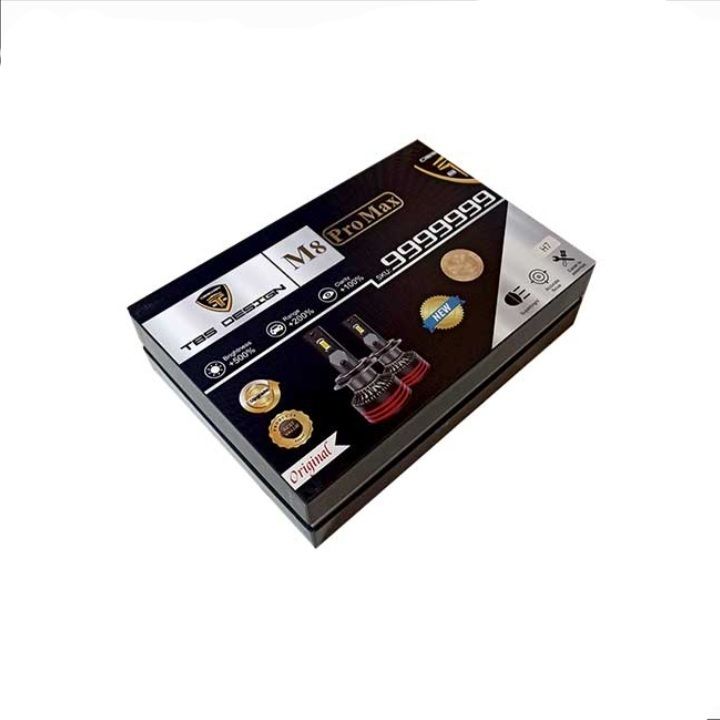 هدلایت توبیز مدل m8 pro max پایه h7 بسته دو عددی