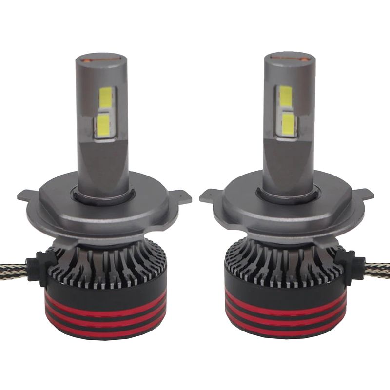 هدلایت لامپ خودرو پاسیکو مدل p2911_mpro10 پایه h4 بسته دو عددی