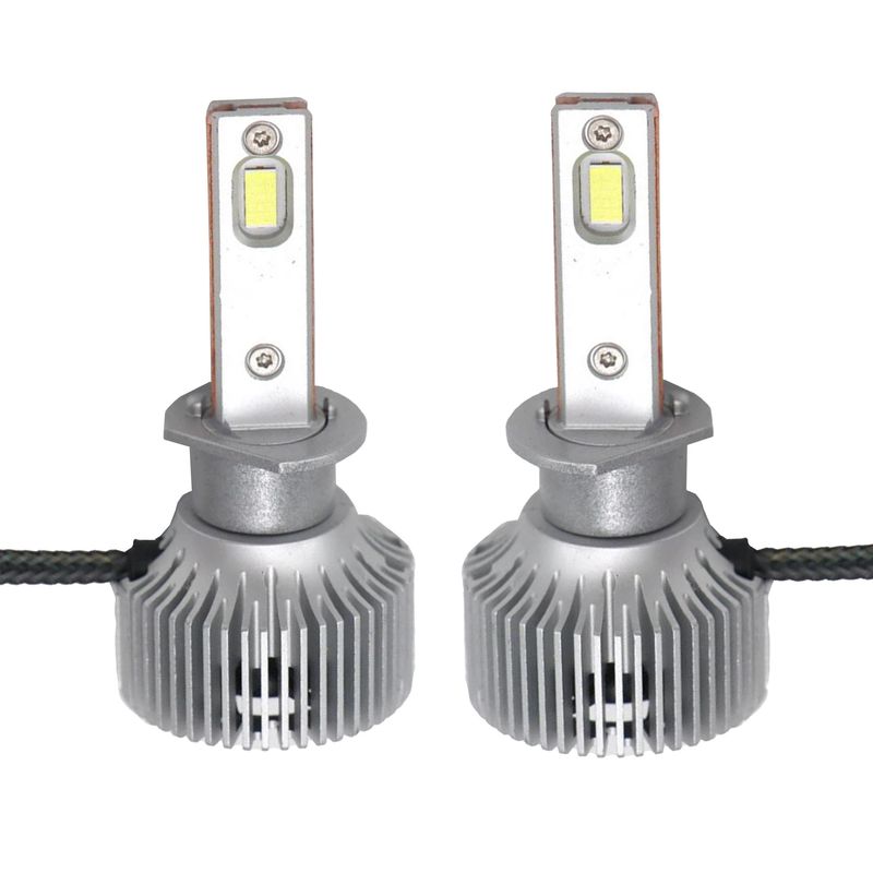 هدلایت لامپ خودرو پاسیکو مدل p2913_c80 پایه h1 بسته دو عددی