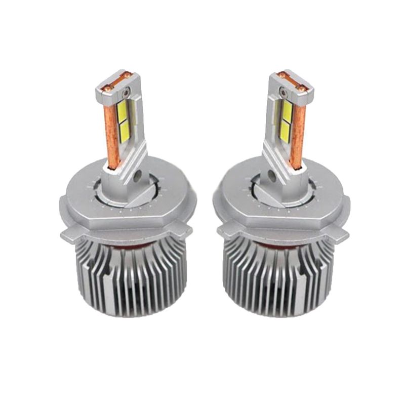 هدلایت لامپ خودرو پاسیکو مدل p2915_c80 پایه h4 بسته دو عددی