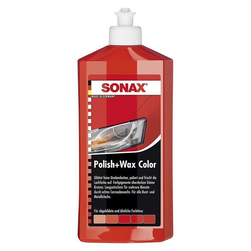 واکس بدنه خودرو سوناکس مدل red کد 8700 حجم 500 میلی لیتر