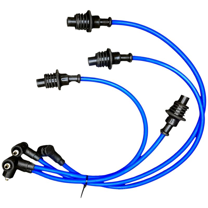 وایر شمع تقویتی فورس مدل bluwire کد xu7.xu7p.xum مناسب برای پژو 405 ، پژو پارس بسته ۴ عددی
