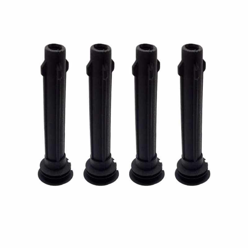 وایر شمع خودرو استیم پارت مدل سیلیکونی مناسب برای ام وی ام x22s بسته 4 عددی