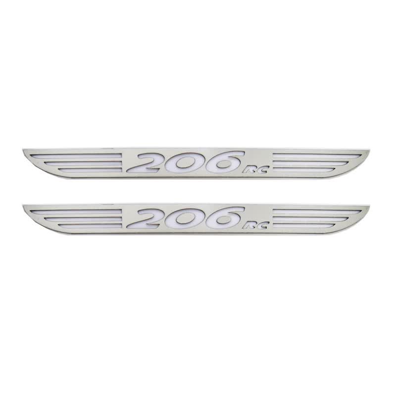پارکاب خودرو مدل چراغدار مناسب برای پژو 206 مجموعه 2 عددی
