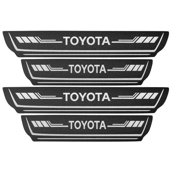 پارکابی خودرو آداک طرح چرم کد toyota01 مناسب برای تویوتا مجموعه4 عددی
