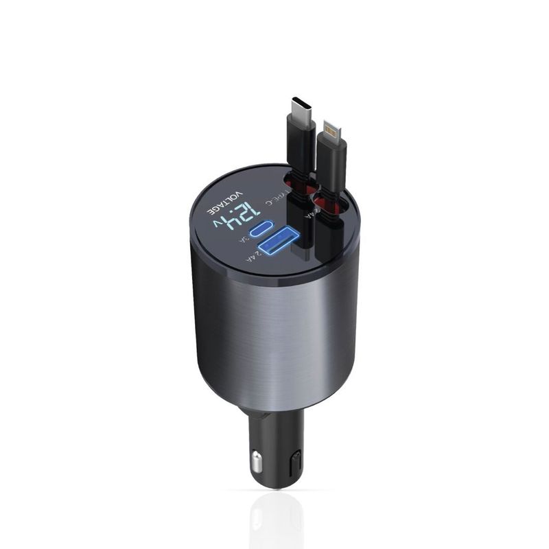 پخش کننده اف ام خودرو گرین لاین مدل 4in1 car charger