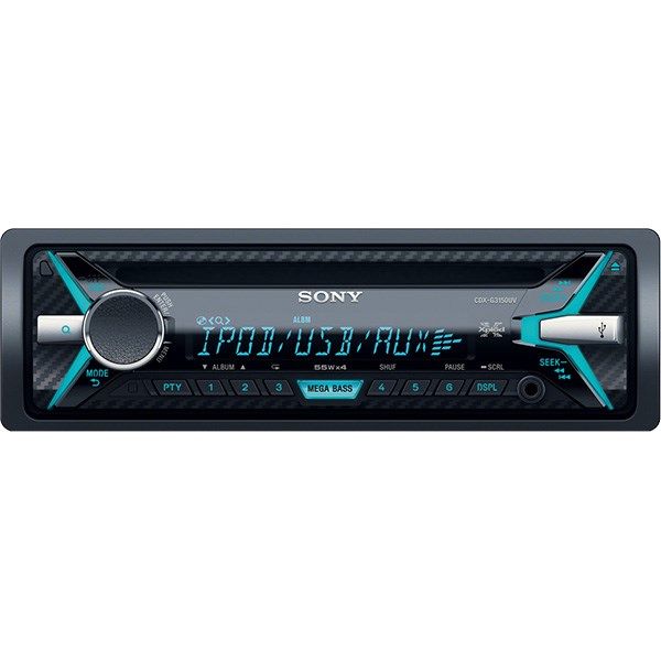 پخش کننده خودرو سونی مدل cdx g3150uv