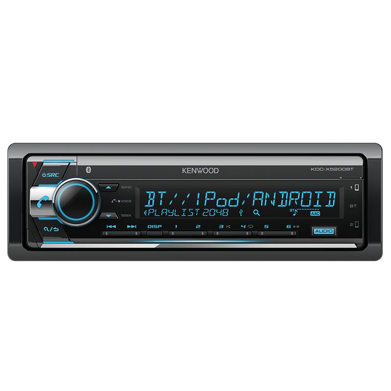 پخش کننده خودرو کنوود مدل kdc x5200btm