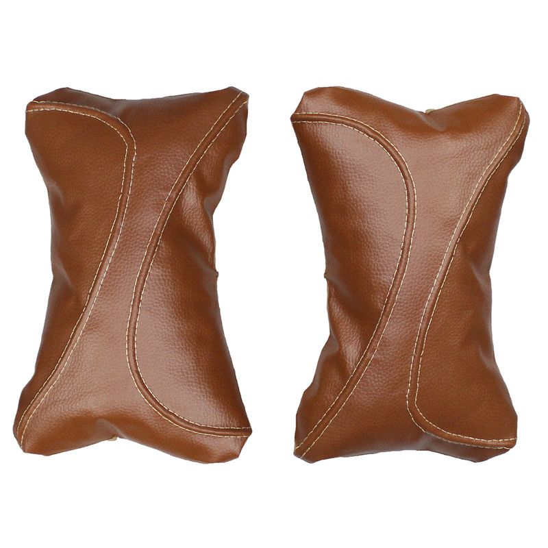 پشت گردنی صندلی خودرو مدل leather مناسب برای پراید بسته دو عددی