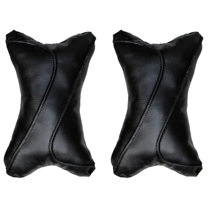 پشت گردنی صندلی خودرو مدل leather کد 01 مناسب برای پراید 131 بسته دو عددی