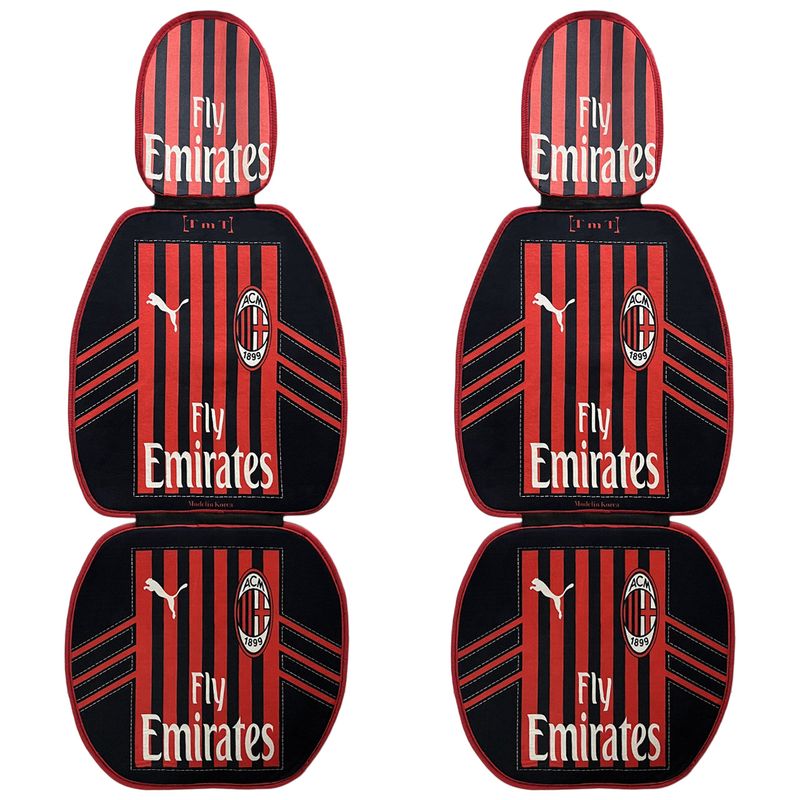 پشتی صندلی خودرو مدل soccer کد ac milan مجموعه دو عددی