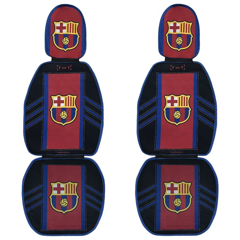 پشتی صندلی خودرو مدل soccer کد barcelona مجموعه دو عددی