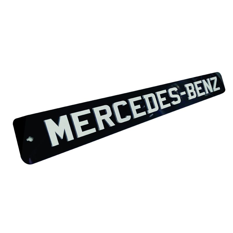پلاک تزئینی طرح پلکسی برجسته مدل mercedes benz b