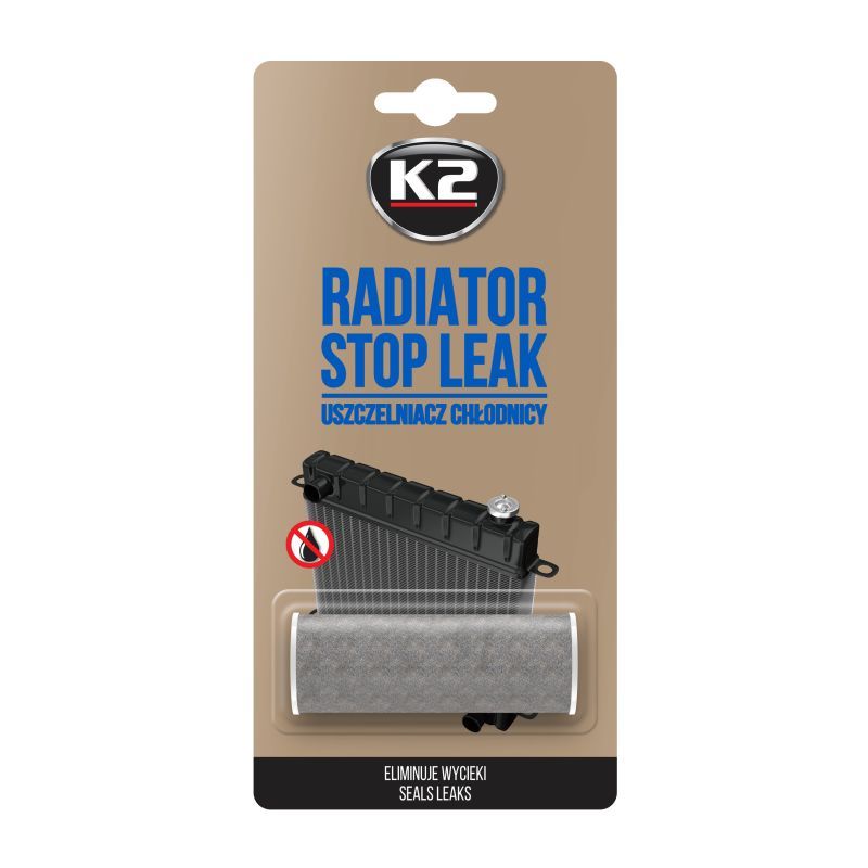 پودر نشت‌گیر رادیاتور کی تو مدل radiator stop leak وزن 18.5 گرم