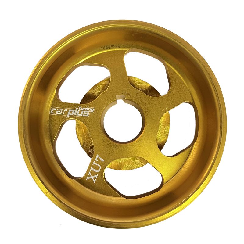 پولی سر میل لنگ سبک کار پلاس تیونینگ کد cpt xu7 golden مناسب برای 405 و سمند