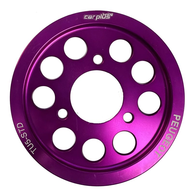پولی سر میل لنگ سبک کد cpt tu5 purple مناسب برای پژو 206 ، 207 و رانا