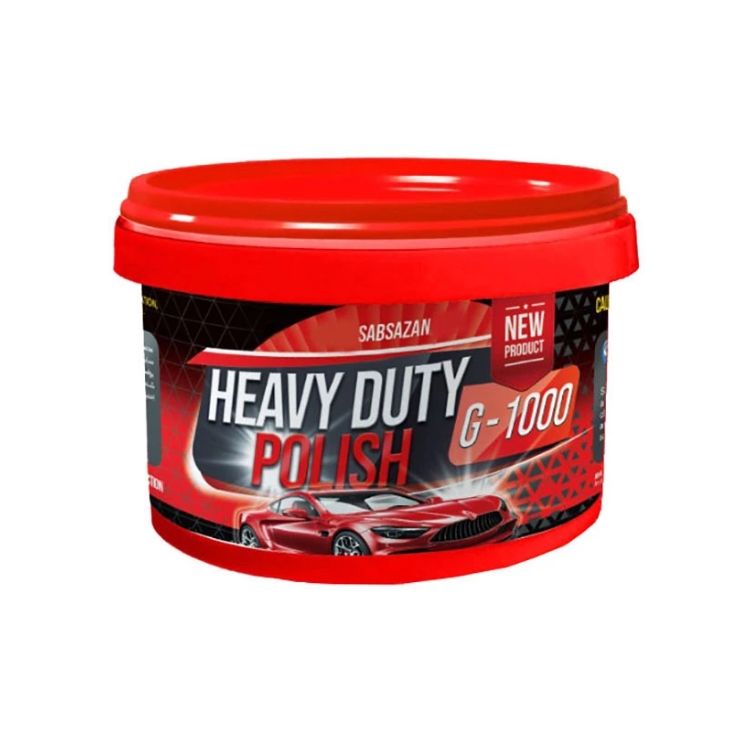 پولیش بدنه خودرو ساب سازان مدل heavy duty g1000 وزن 500 گرم