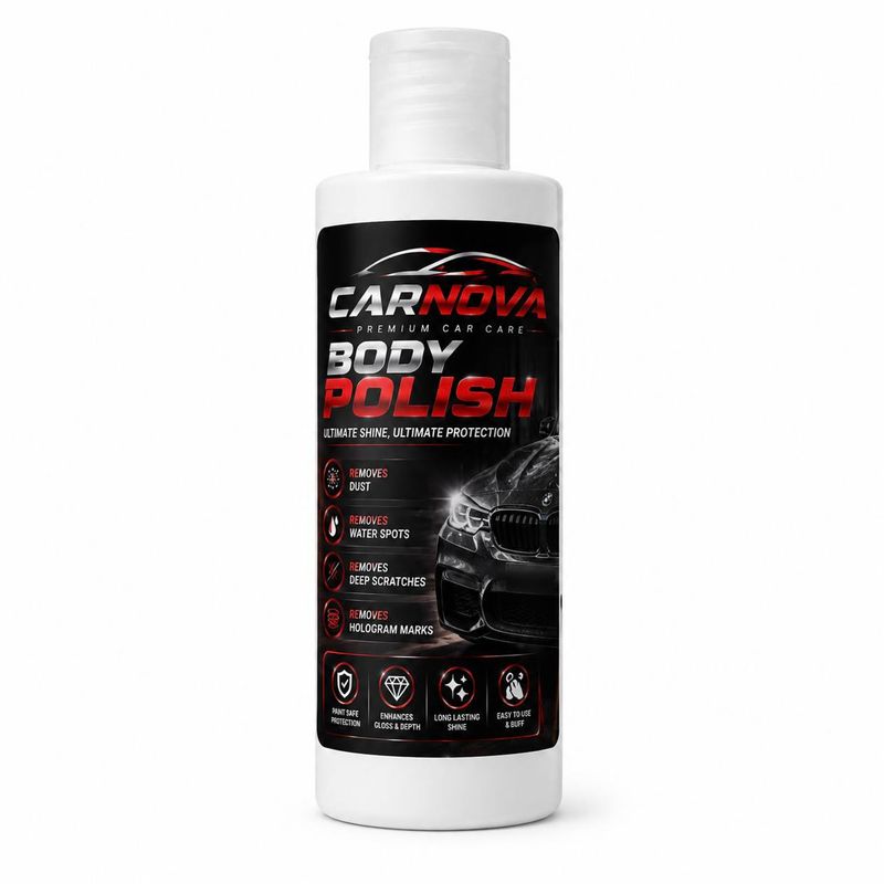 پولیش زبر بدنه خودرو کارنوا مدل body polish حجم 170 میلی لیتر