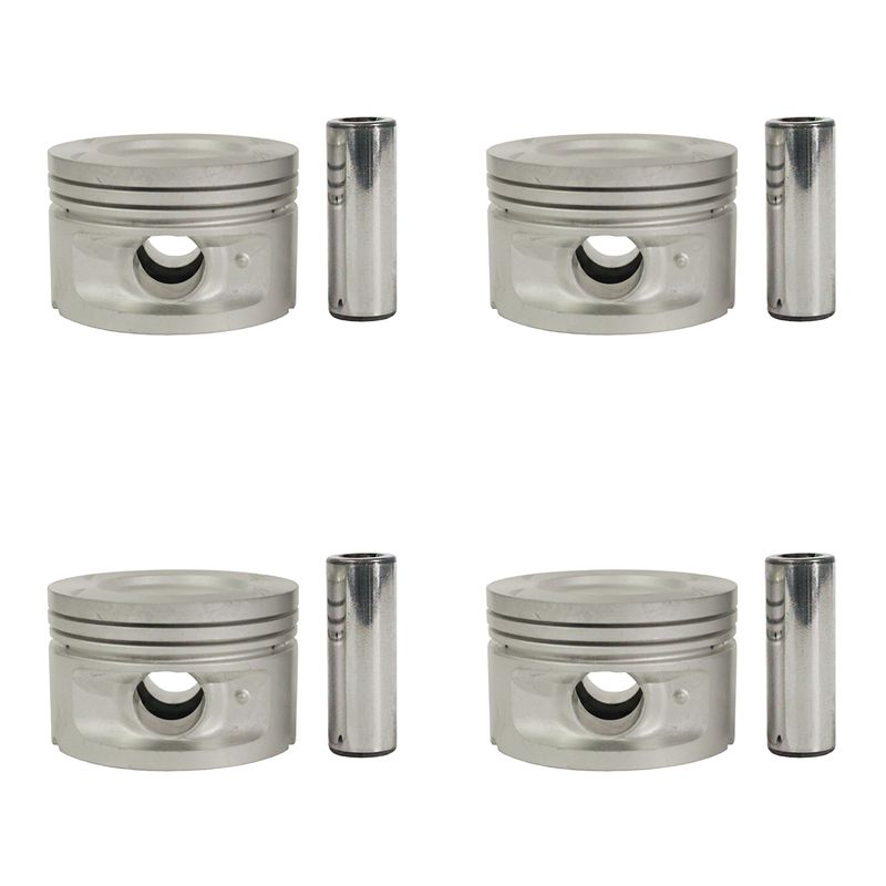 پیستون و گژن پین ام پی ان کد 050 مناسب برای زانتیا مجموعه 4 عددی