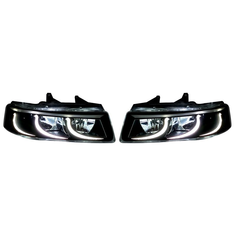 چراغ جلو خودرو گروه پژوهش صنعت مدرن مدل راهنما led مناسب برای سمند بسته دو عددی