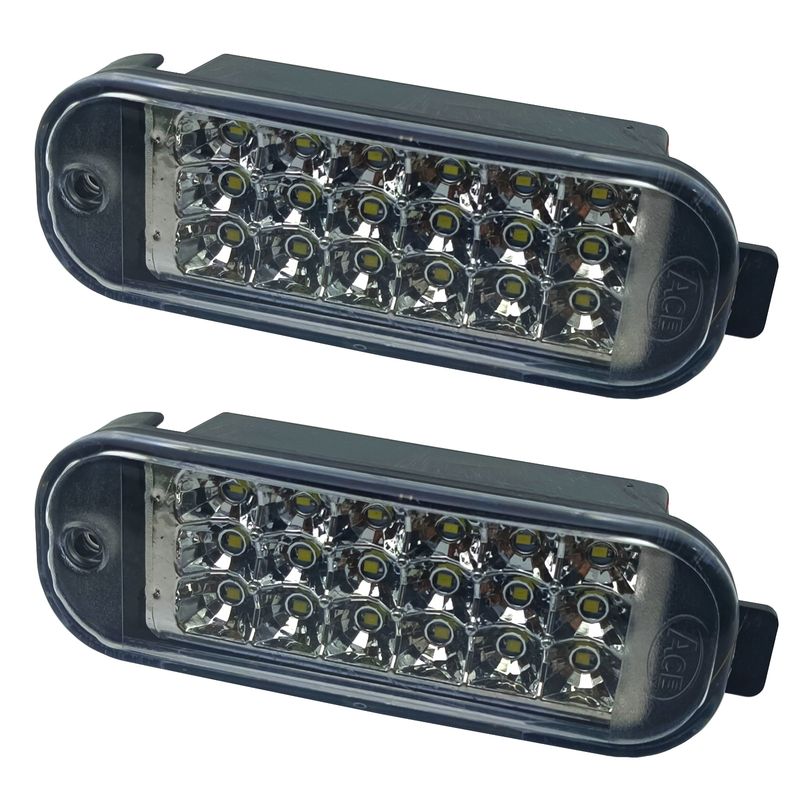 چراغ داخل سپر خودرو چیکال مدل p 2018 smd مناسب برای پراید بسته 2 عددی